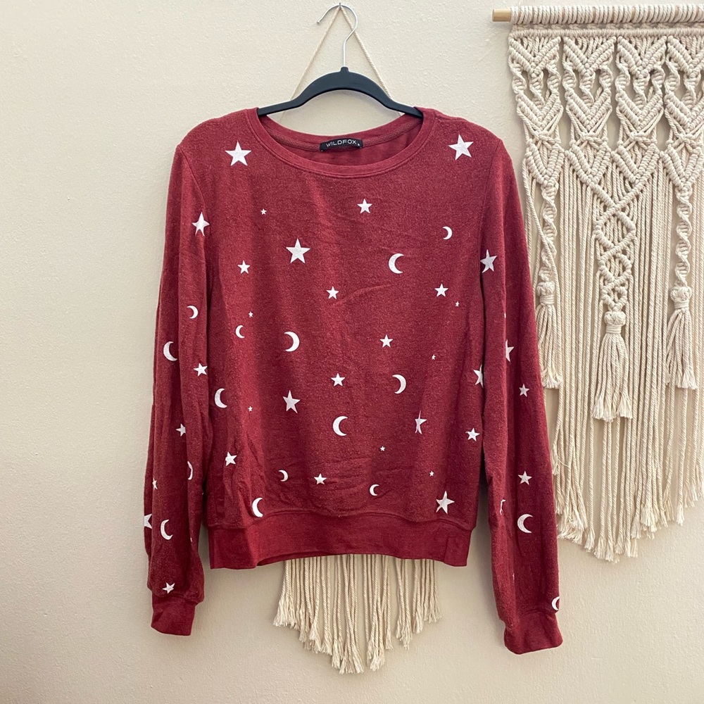 Stars & Moon Wildfox Crewneck Sweatshirt